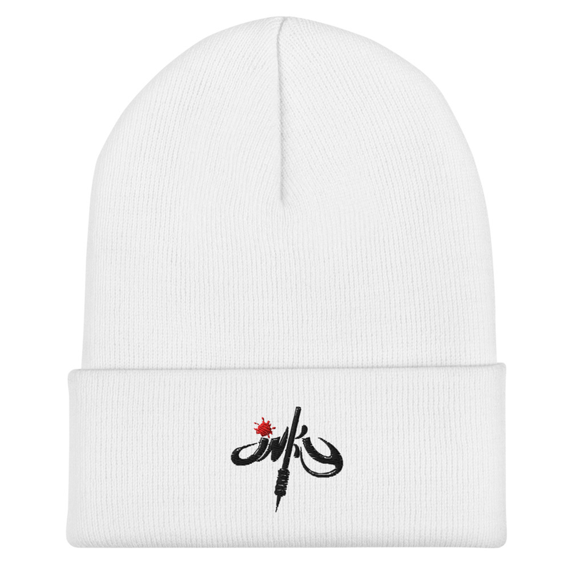 Cuffed Beanie White